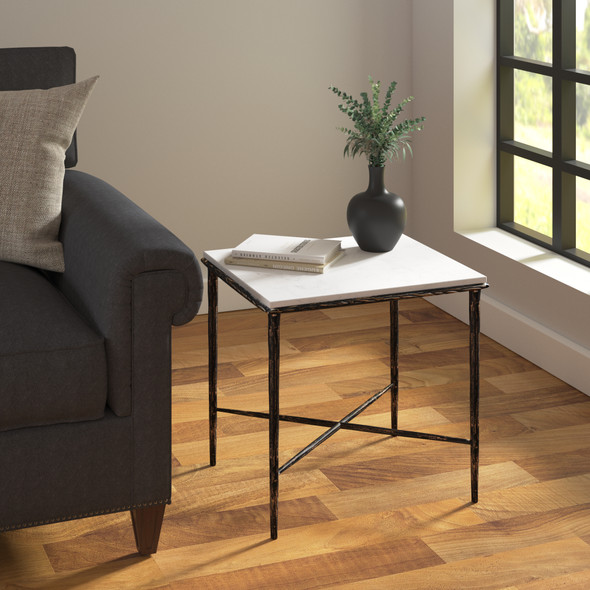 LR Home Marion 03531 Bronze Side Table