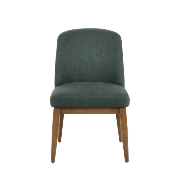 LR Home Nova 46220 Green Brown Dining Chair