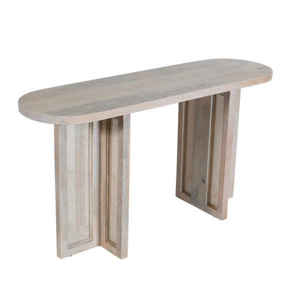 LR Home Wyeth 03281 White Washed Console