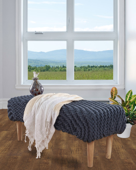 LR Home Iridescence 81151 Peach/White Throw Blanket