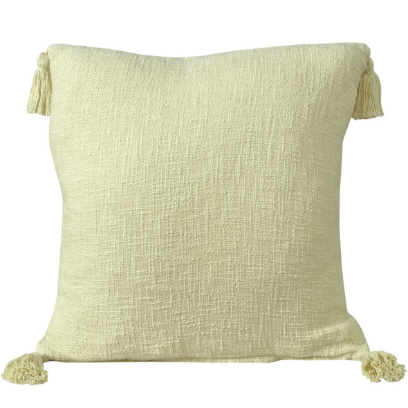 LR Home Insignia 07868 Light Yellow Pillow
