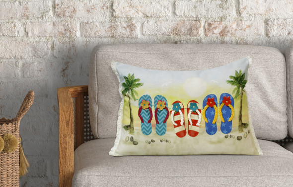 LR Home Panama 08052 Multicolored Pillow