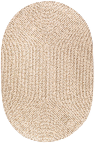 Rhody Solid Wool S100 Sand Area Rug