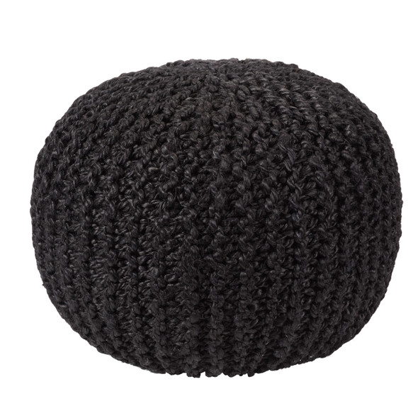 Jaipur Canova CNV03 Black Pouf