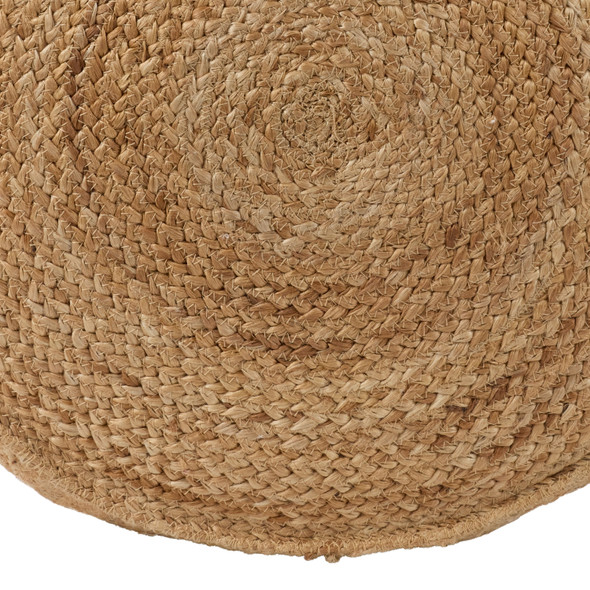 Jaipur Nadal NDL01 Tan Beige Pouf