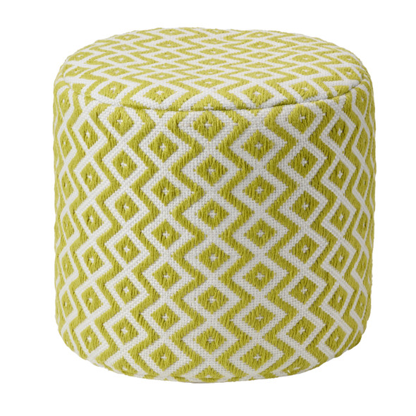Jaipur Lenon LNN01 Green Pouf