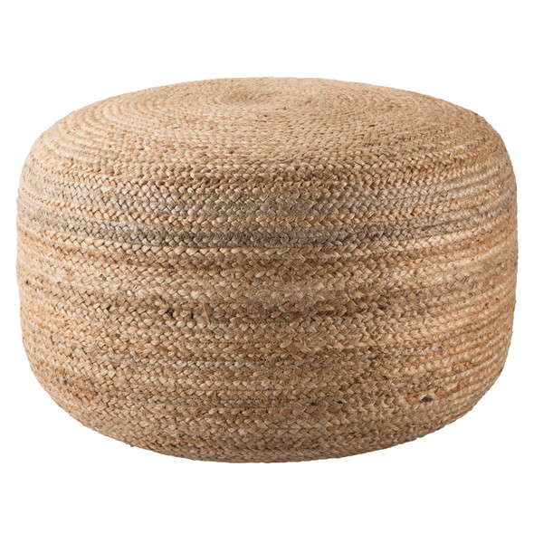 Jaipur Saba SAA14 Tan Beige Pouf