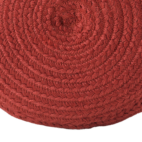 Jaipur Saba Solar SAS06 Red Pouf