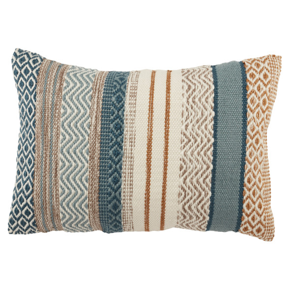 Jaipur Isko ISK03 Blue Pillow