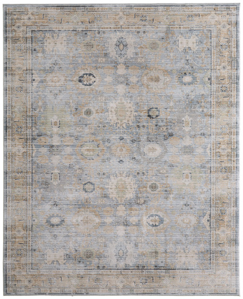 Feizy Augustine 39Tzf Blue Beige Rug