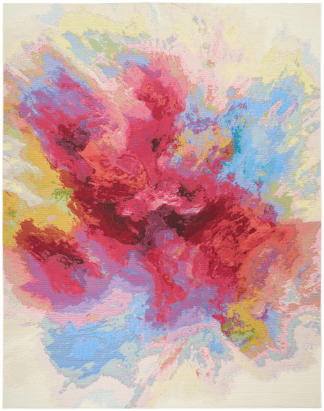 Nourison Color Splash CSP08 Ivory Multicolor Rug