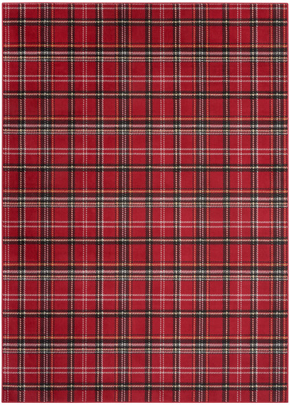 Nourison Grafix GRF03 Red Rug