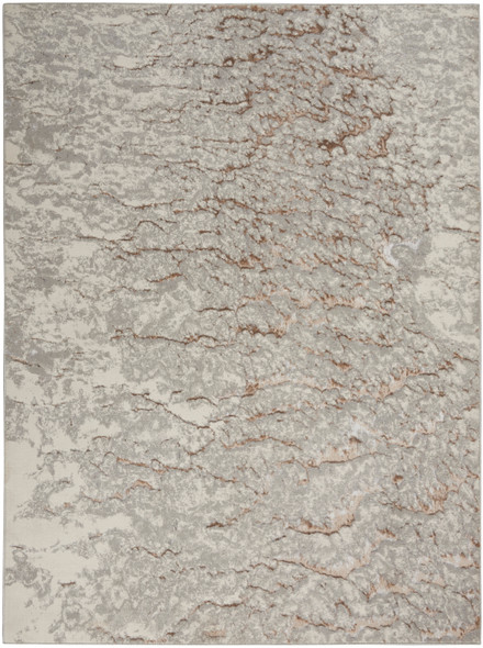 Nourison Glow MTL02 Grey Mocha Rug