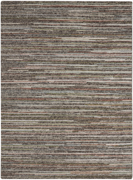 Nourison Plateau PAE01 Grey Green Rug