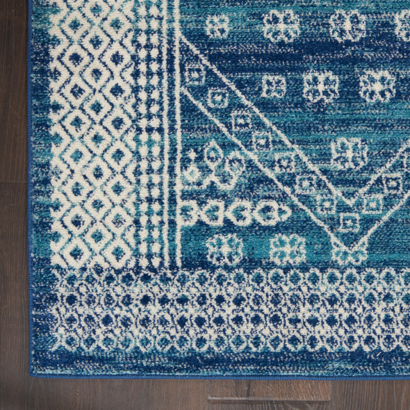 Nourison Passion PSN27 Navy Blue Rug