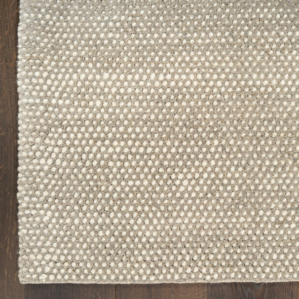 DKNY Pure Rows ROW01 Ivory Grey Rug