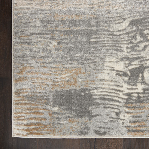 Nourison Solace SLA01 Grey Beige Rug
