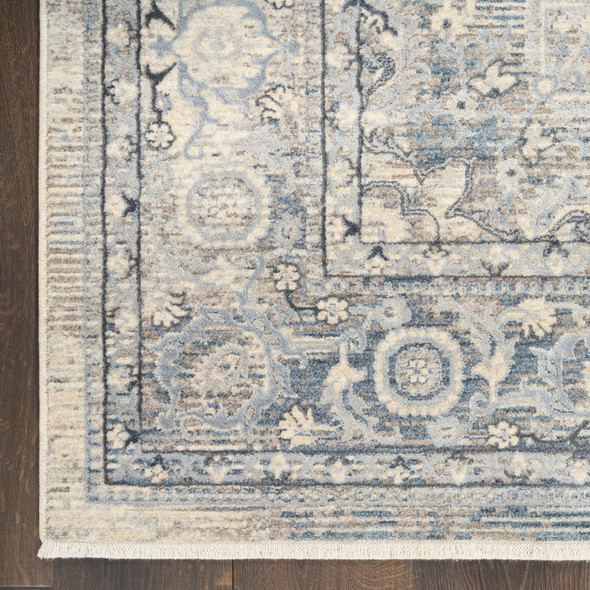 Nourison Sultana SLL06 Ivory Blue Rug