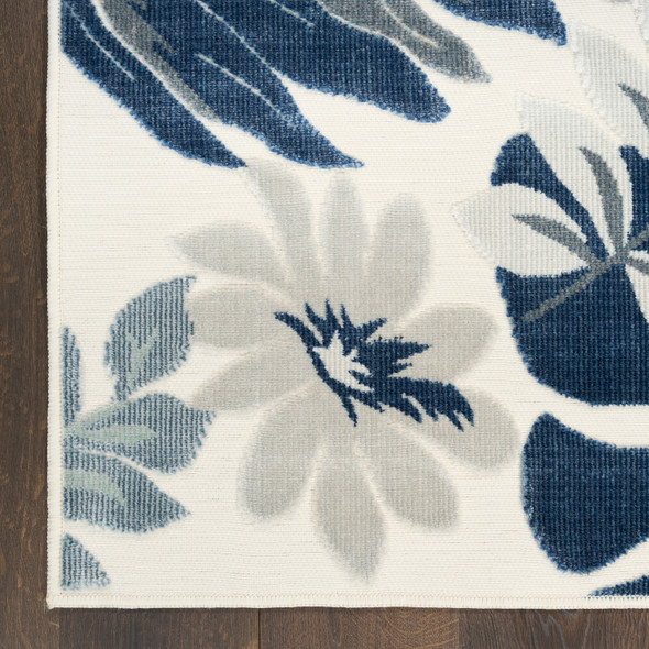 Nourison Suncoast SNC02 Blue Rug