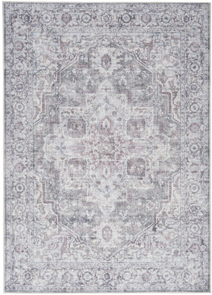 Nourison New Concept Washables SR101 Ivory Grey Rug