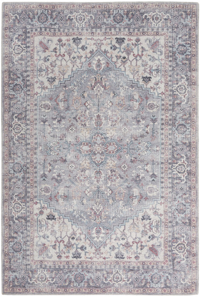 Nourison New Concept Washables SR104 Grey Rug