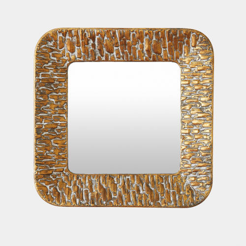 Global Views Cliffside Mirror-Antique Copper Mirror