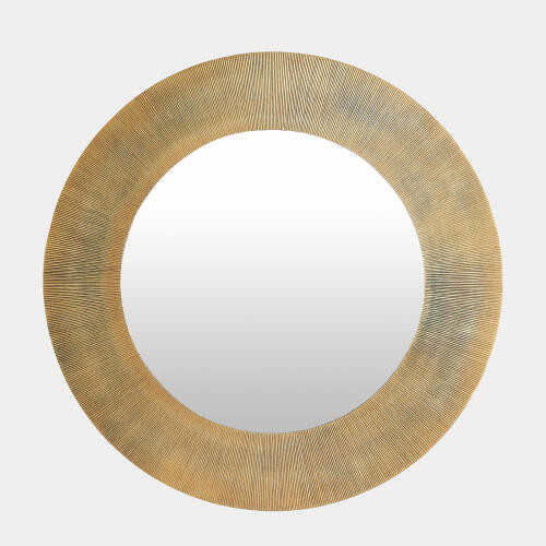 Global Views Loretta Mirror-Brass Mirror
