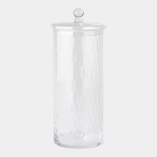 Global Views Diamond Shaped Optic Lidded Canister