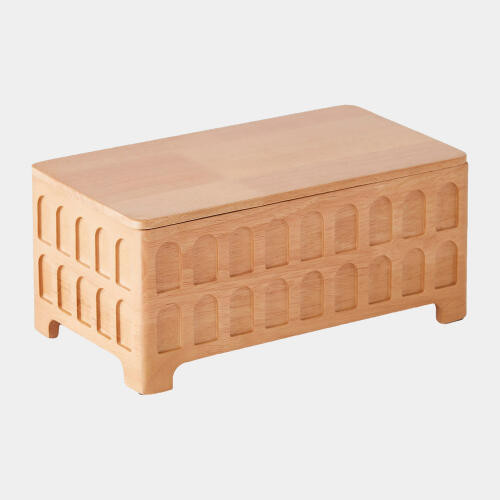 Global Views Colosseum Rectangular Natural Box