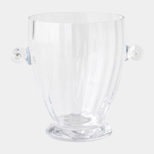 Global Views Rolled Handle Ice Bucket Serveware