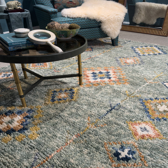 Capel Morocco 1105-220 Sage Multi Rug