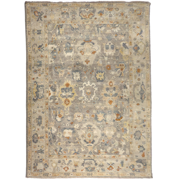 Capel Tapestry 1242-700 Greige Multi Rug