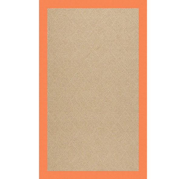 Capel Zoe-Cane Wicker 1990-815 Canvas Tangerine Rug