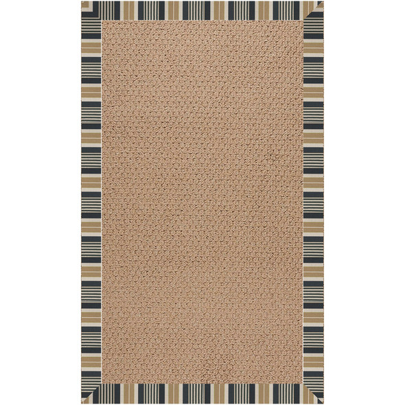 Capel Zoe-Raffia 1992-340 Long Hill Ebony Rug