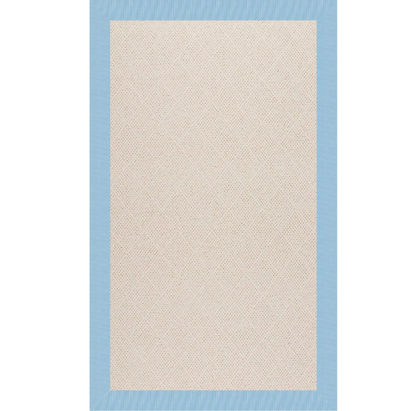 Capel Zoe-White Wicker 1993-437 Canvas Air Blue Rug