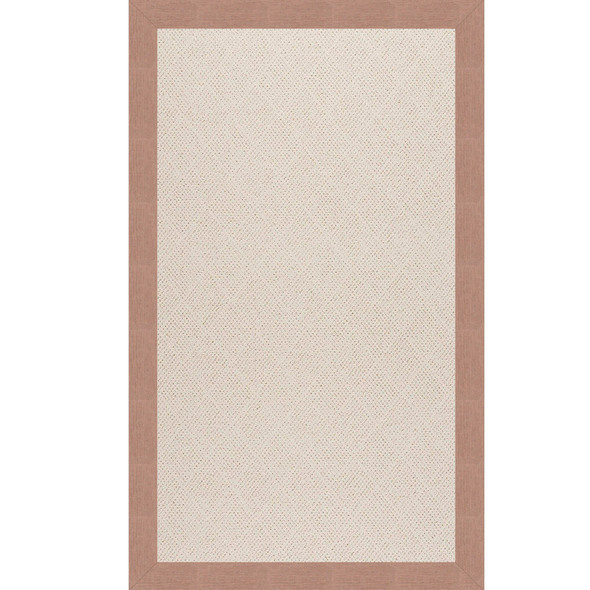 Capel Zoe-White Wicker 1993-536 Cast Petal Rug