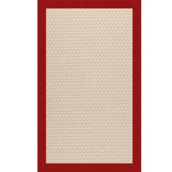 Capel Zoe-Beach Sisal 2009-527 Canvas Jockey Red Rug