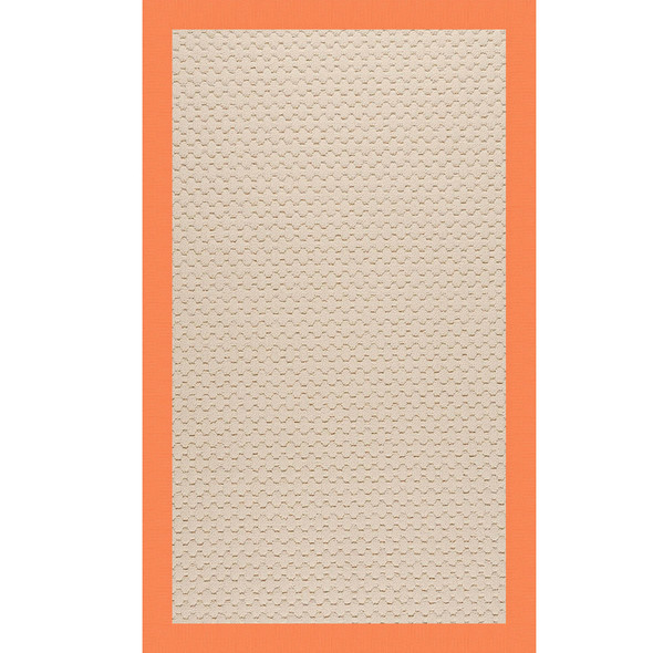Capel Zoe-Beach Sisal 2009-815 Canvas Tangerine Rug