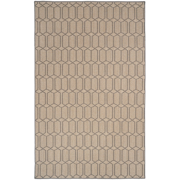 Capel Petra 2048-370 Sand Black Rug