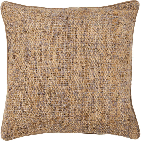 Chandra CUS-28018 Purple Natural Pillow
