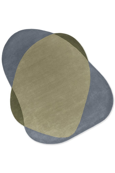 Brink & Campman Element 087704 Chad Grey Green Rug