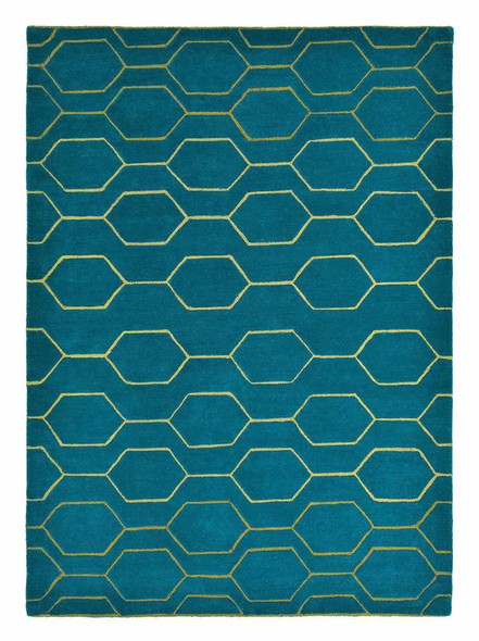 Wedgewood 037307 Arris Teal Rug