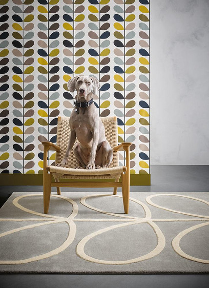Orla Kiely 059404 Giant Linear Stem Rug