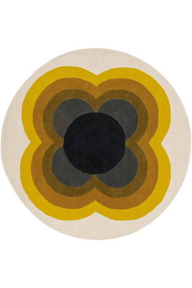 Orla Kiely 060006 Sunflower Yellow Rug