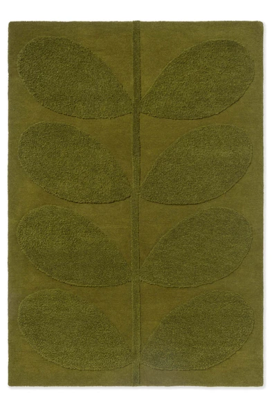 Orla Kiely 158307 Solid Stem Fern Rug