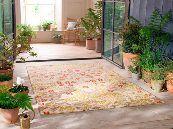 Morris 428501 Blackthorn Wheat Outdoor Rug