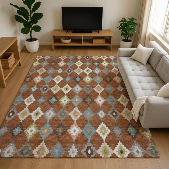 Dalyn Kenner KN10 Paprika Rug