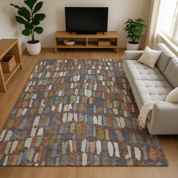 Dalyn Kenner KN5 Chocolate Rug