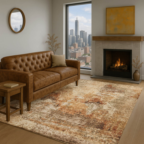 Dalyn Lumara LM2 Copper Rug