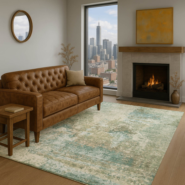 Dalyn Lumara LM2 Seafoam Rug